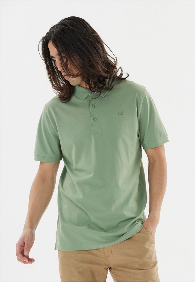 CRUZ Langarm-Poloshirt Harrold M im klassischen und vielseitigen Look von CRUZ