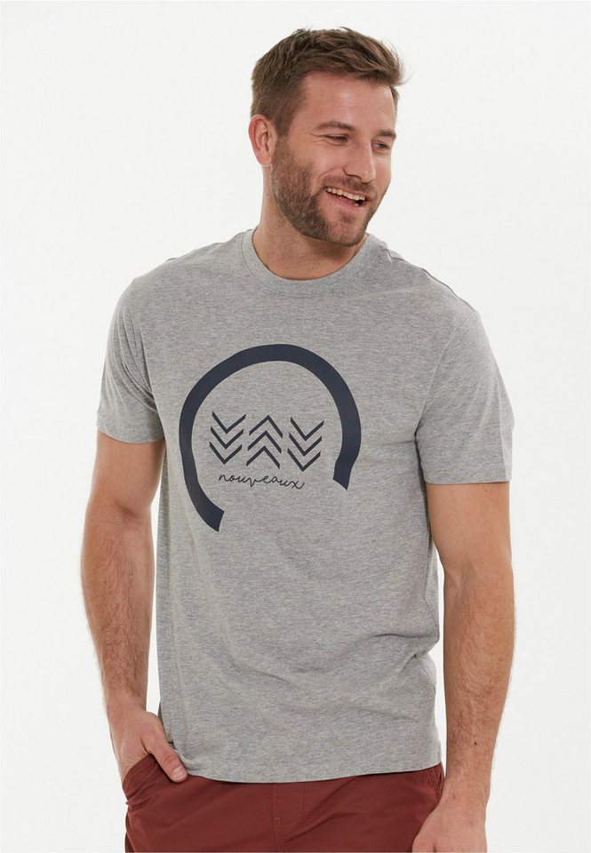 CRUZ T-Shirt Mitchin mit tollem Frontprint von CRUZ