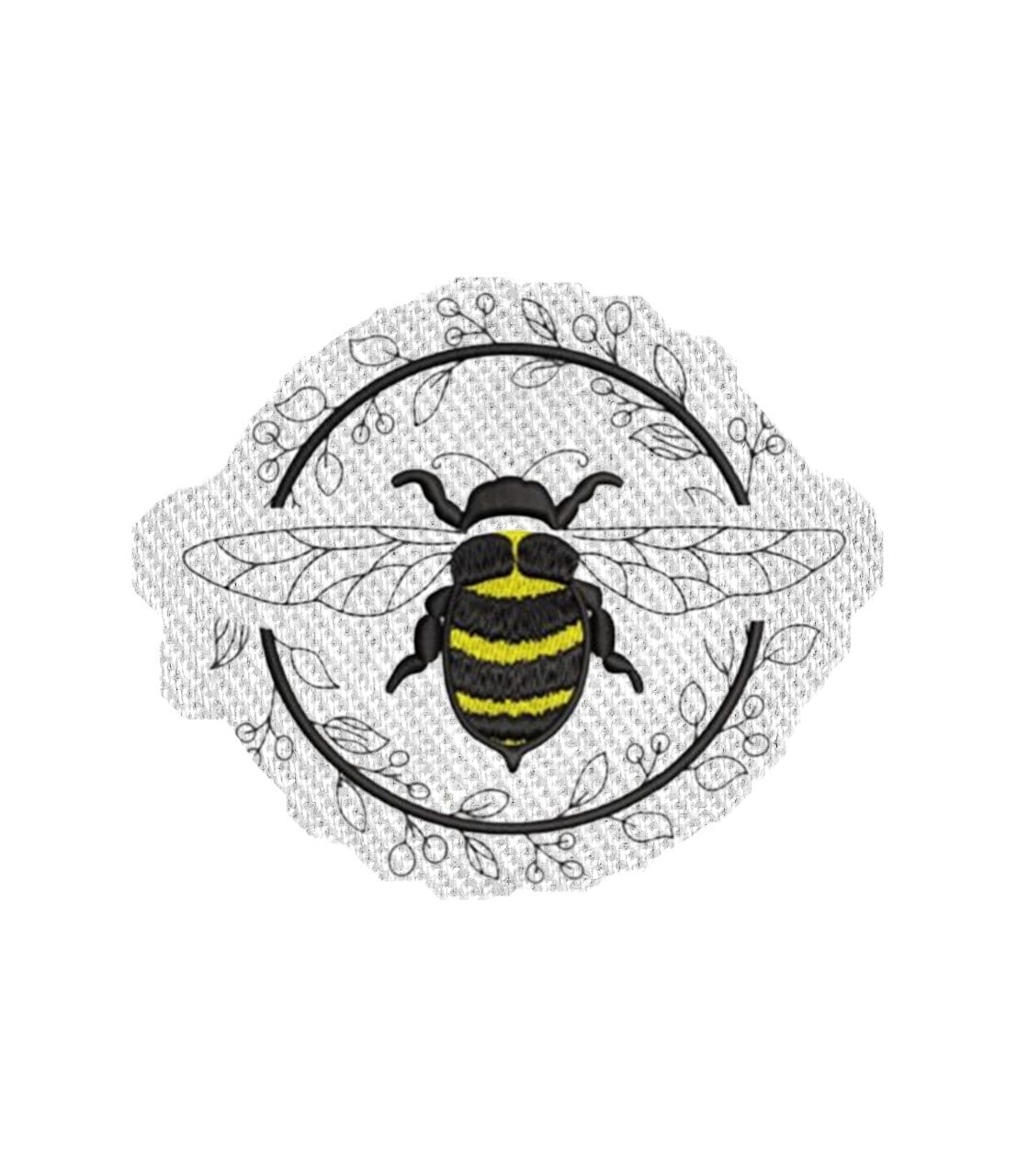 Bee Iron On Patch/Aufnäher Bestickte Patches - Manchester Animals Bugs & Insects Embroidery Damen Applikation Verdienst Anstecker Für Bekleidung von CRWPatches