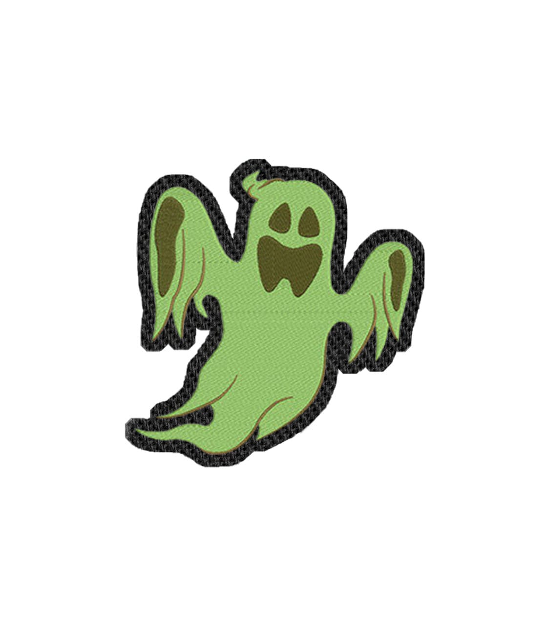 Ghoul Ghost Halloween Aufnäher /Aufnäher/ Bestickte Patches Party Stickerei Frauen Applikation Verdienst Anstecker Für Bekleidung Jacke von CRWPatches