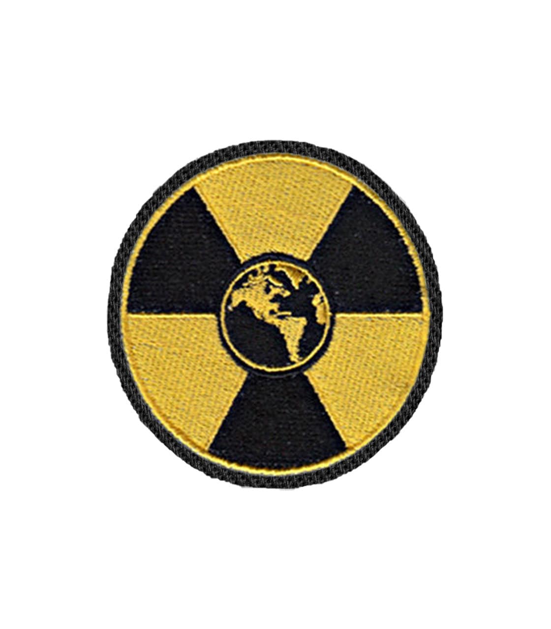 Hazard Symbol Bügelbild/Aufnäher Bestickte Patches - Arbeitsreligion Militärstickerei Frauen Applikation Verdienst Anstecker Für Bekleidung Jacke von CRWPatches