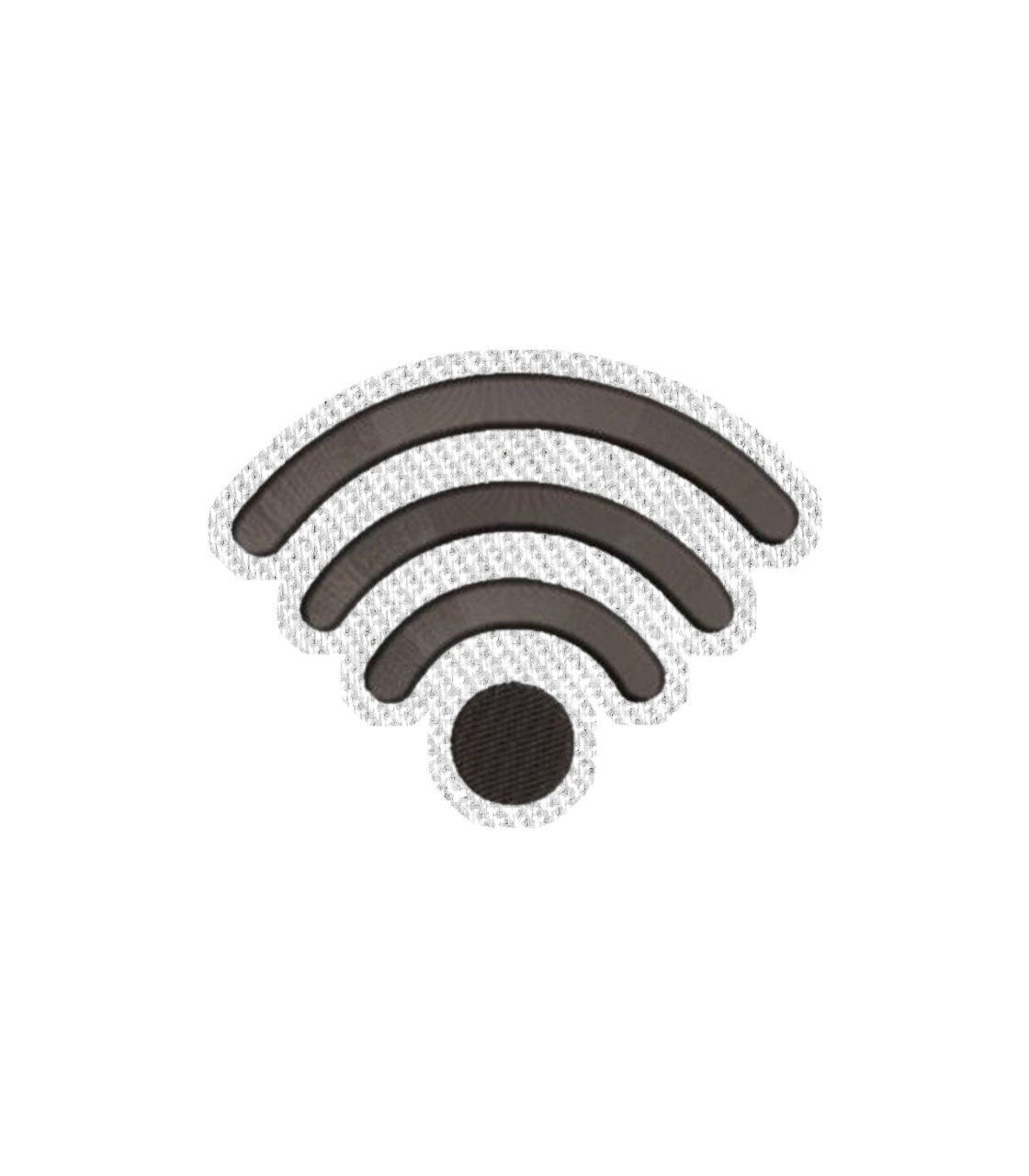 Wifi Aufnäher/Bestickte Patches - Haus Internet Stickerei Frauen Applikation Verdienst Anstecker Für Bekleidung Jacke von CRWPatches