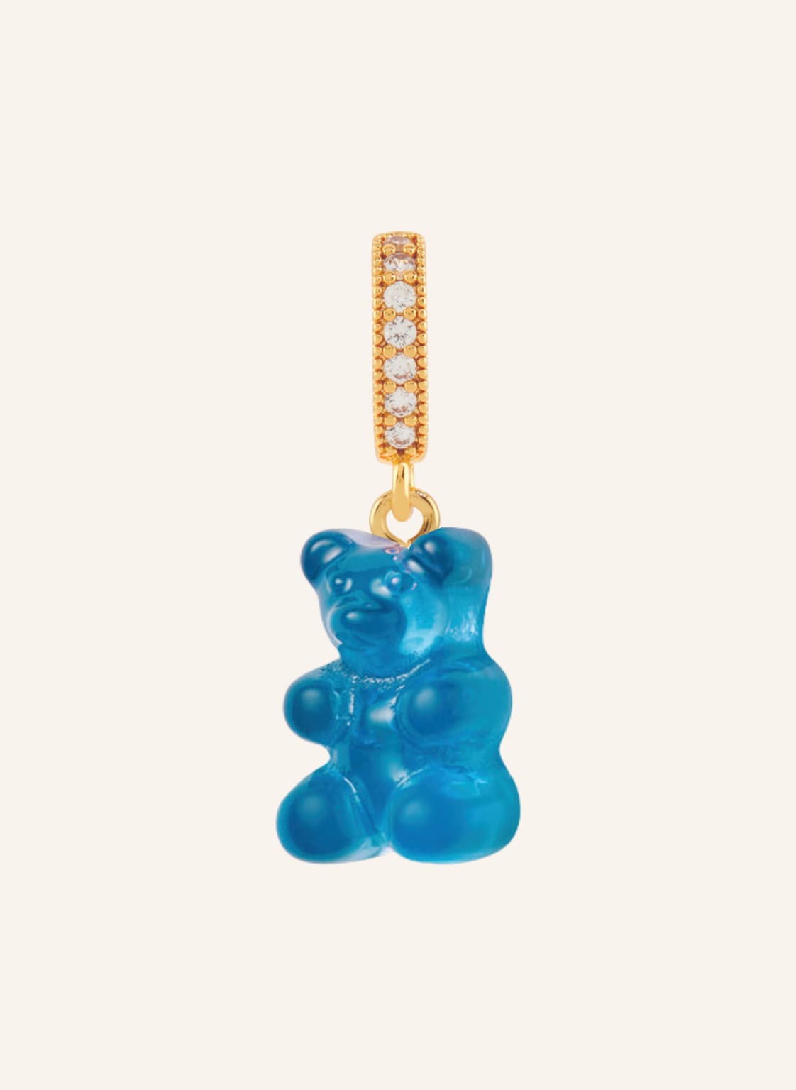 Crystal Haze Pendant Azure Nostalgia Bear By Glambou blau von CRYSTAL HAZE