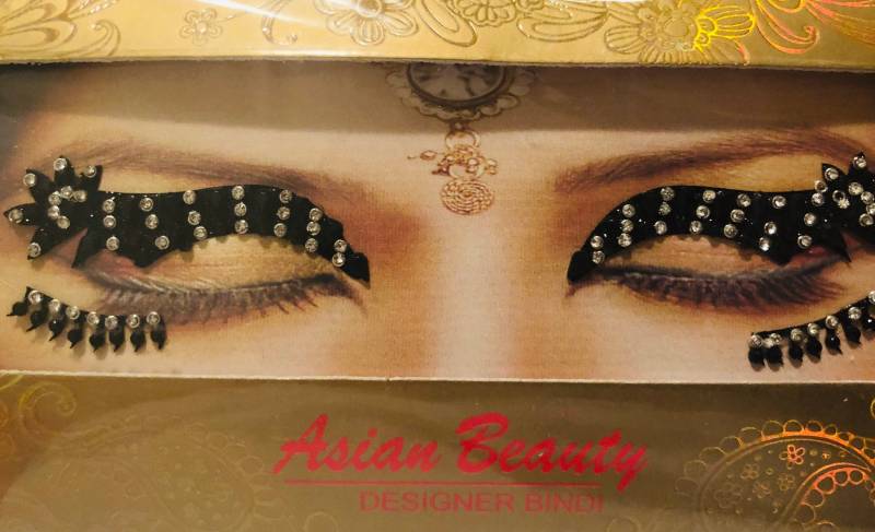 Exotic Eyes Japan Entworfen Für Definitionen Neuer Bollywood Look Karneval Copyrighted Selbstklebend Wiederverwendbar von CRYSTALBODYART