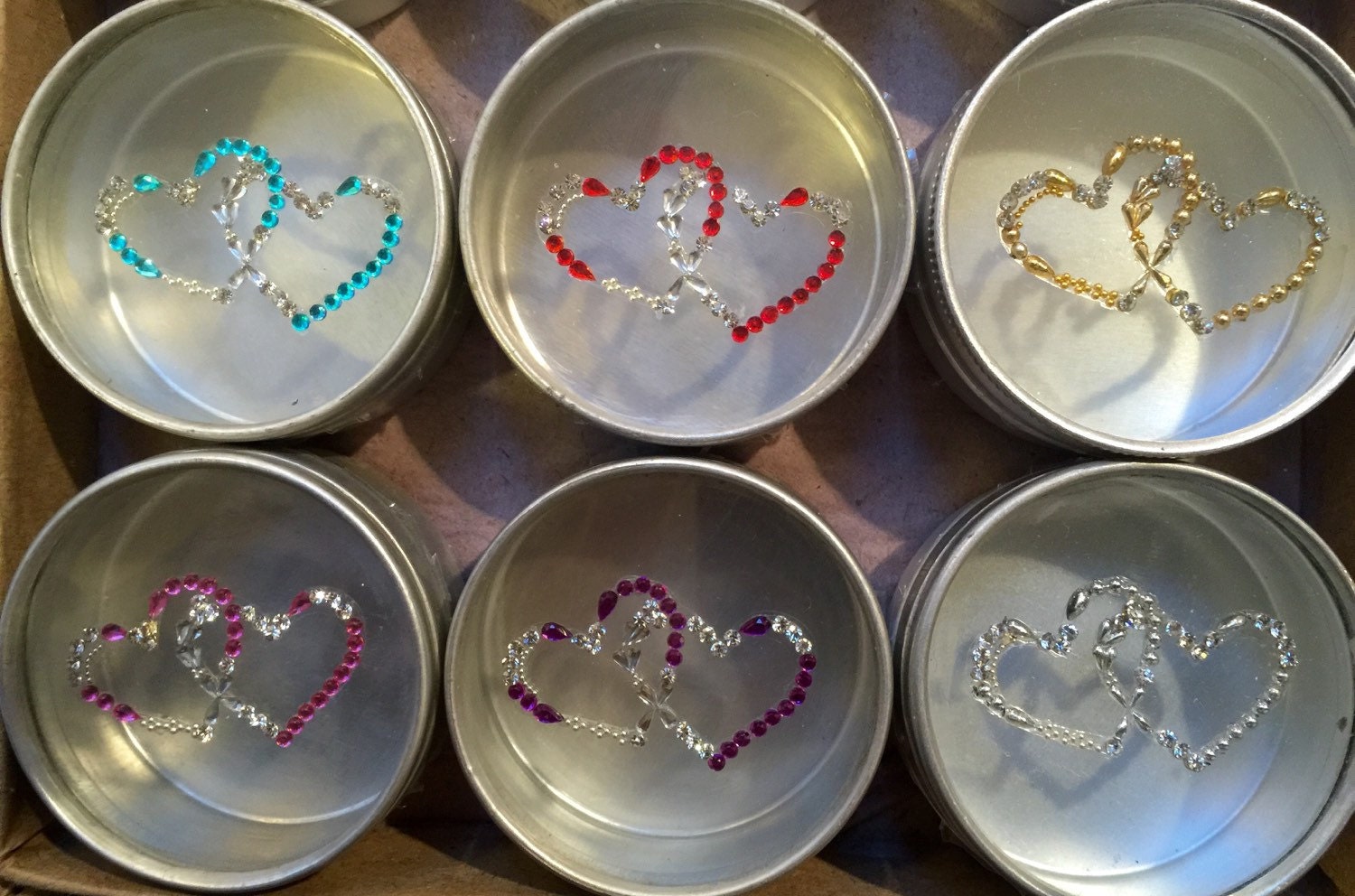 Urlaub Selbstklebende Körper Dekor Tragbare Kunst, Meisterwerk Ihr Mit Definitionen Swarovski Kristall Valentinstag Herzen Wählen Sie Farbe von CRYSTALBODYART