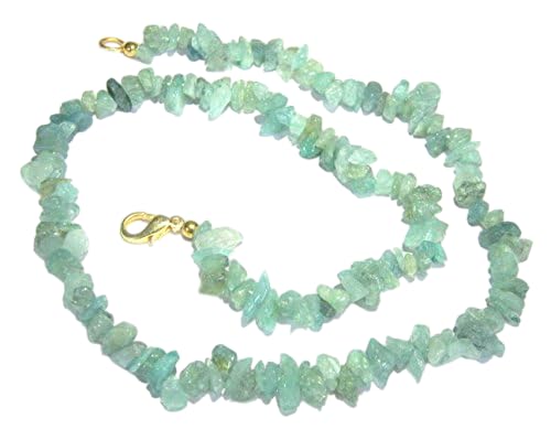 Aquamarin 45,7 cm Halskette Crystal Healing Frauen Geschenk Positive Energie Edelstein Handarbeit Zubehör Meditation Aquamarin 45,7 cm Halskette Crystal Healing Frauen Geschenk Positive Energie Edelstein Handarbeit Zubehör Meditation von CRYSTALMIRACLE