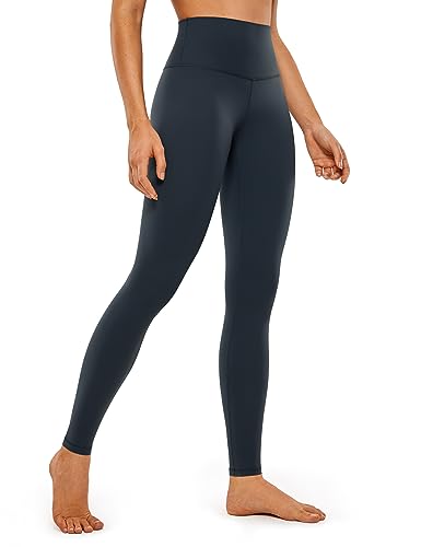 CRZ YOGA Butterluxe Damen Extra-Lang Sport Leggings - 78cm High Waist Blickdicht Sporthose Yoga Hosen Buttery Soft Gym Laufhose Echte Marine 44 von CRZ YOGA