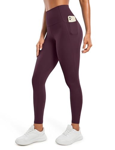 CRZ YOGA Butterluxe Damen High Waist Sport Leggings Blickdicht Soft Yoga Hosen Gym Workout Leggins mit Taschen - 71cm Dunkellila 36 CRZ YOGA Butterluxe Damen High Waist Sport Leggings Blickdicht Soft Yoga Hosen Gym Workout Leggins mit Taschen - 71cm Dunkellila 36 von CRZ YOGA