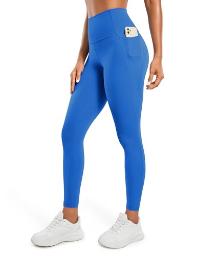 CRZ YOGA Butterluxe Damen High Waist Sport Leggings Blickdicht Soft Yoga Hosen Gym Workout Leggins mit Taschen - 71cm Funkelndes Blau 36 CRZ YOGA Butterluxe Damen High Waist Sport Leggings Blickdicht Soft Yoga Hosen Gym Workout Leggins mit Taschen - 71cm Funkelndes Blau 36 von CRZ YOGA