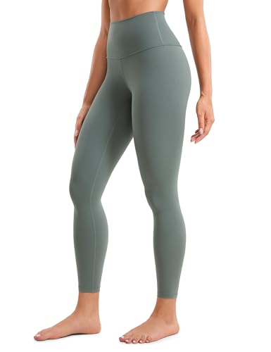 CRZ YOGA Butterluxe Damen High Waist Sport Leggings Blickdicht Yoga Leggins Sporthose Workout Gym Yogahose - 64cm Grauer Salbei 36 CRZ YOGA Butterluxe Damen High Waist Sport Leggings Blickdicht Yoga Leggins Sporthose Workout Gym Yogahose - 64cm Grauer Salbei 36 von CRZ YOGA