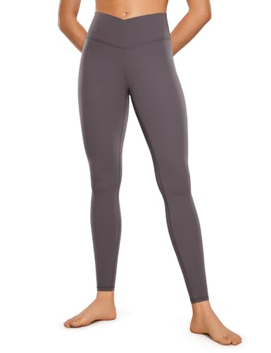 CRZ YOGA Damen Butterluxe Cross Waist Workout Leggings V Cross High Waist Bauchkontrolle Lounge Yoga Leggings - 71cm Tornado 40 CRZ YOGA Damen Butterluxe Cross Waist Workout Leggings V Cross High Waist Bauchkontrolle Lounge Yoga Leggings - 71cm Tornado 40 von CRZ YOGA