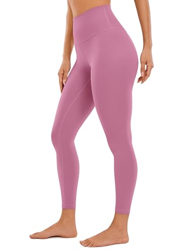 CRZ YOGA Butterluxe Damen High Waist Sport Leggings Blickdicht Yoga Leggins Sporthose Workout Gym Yogahose - 64cm Samtstaub 40 von CRZ YOGA