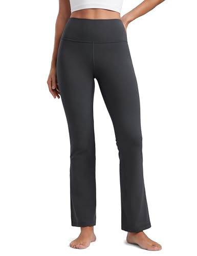 CRZ YOGA Damen Butterluxe Yogahose Schlaghose High Waist Blickdicht Flared Leggings Bootcut Bootleg Soft Sporthose - 74cm Mysteriöses Grau 34 CRZ YOGA Damen Butterluxe Yogahose Schlaghose High Waist Blickdicht Flared Leggings Bootcut Bootleg Soft Sporthose - 74cm Mysteriöses Grau 34 von CRZ YOGA