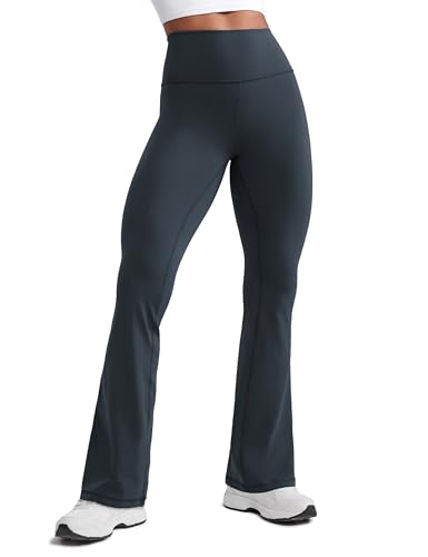 CRZ YOGA Damen Butterluxe Yogahose Schlaghose High Waist Blickdicht Flared Leggings Bootcut Bootleg Soft Sporthose - 81cm Echte Marine 36 CRZ YOGA Damen Butterluxe Yogahose Schlaghose High Waist Blickdicht Flared Leggings Bootcut Bootleg Soft Sporthose - 81cm Echte Marine 36 von CRZ YOGA