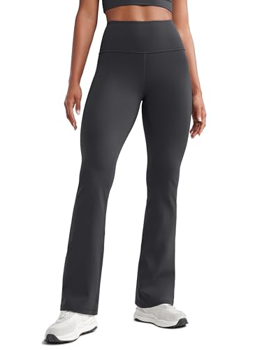 CRZ YOGA Damen Butterluxe Yogahose Schlaghose High Waist Blickdicht Flared Leggings Bootcut Bootleg Soft Sporthose - 81cm Mysteriöses Grau 42 CRZ YOGA Damen Butterluxe Yogahose Schlaghose High Waist Blickdicht Flared Leggings Bootcut Bootleg Soft Sporthose - 81cm Mysteriöses Grau 42 von CRZ YOGA