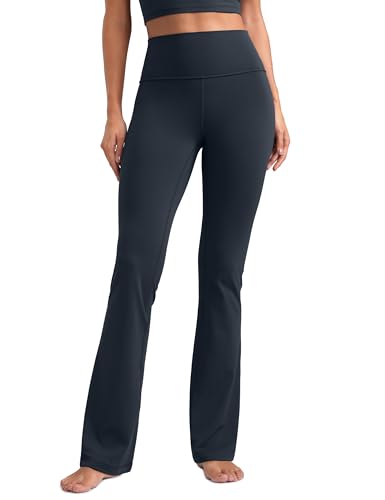 CRZ YOGA Damen Butterluxe Yogahose Schlaghose High Waist Blickdicht Flared Leggings Bootcut Bootleg Soft Sporthose - 85cm Echte Marine 42 CRZ YOGA Damen Butterluxe Yogahose Schlaghose High Waist Blickdicht Flared Leggings Bootcut Bootleg Soft Sporthose - 85cm Echte Marine 42 von CRZ YOGA