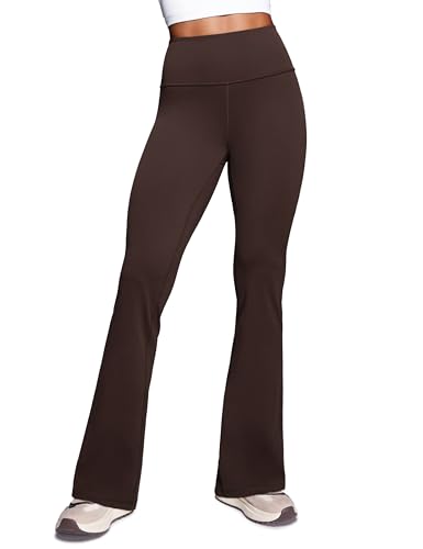 CRZ YOGA Damen Butterluxe Yogahose Schlaghose High Waist Blickdicht Flared Leggings Bootcut Bootleg Soft Sporthose - 85cm Heißes Fudge-Brown 40 CRZ YOGA Damen Butterluxe Yogahose Schlaghose High Waist Blickdicht Flared Leggings Bootcut Bootleg Soft Sporthose - 85cm Heißes Fudge-Brown 40 von CRZ YOGA