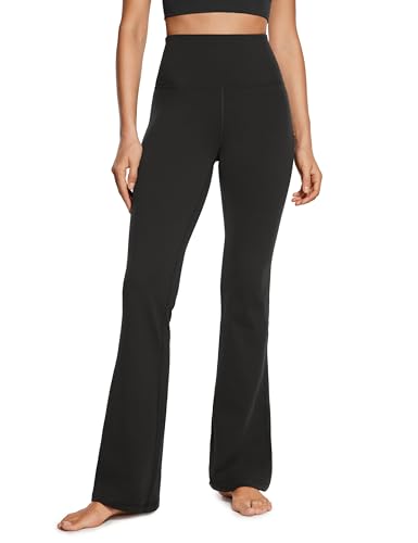 CRZ YOGA Damen Butterluxe Yogahose Schlaghose High Waist Blickdicht Flared Leggings Bootcut Bootleg Soft Sporthose - 85cm Schwarz 42 CRZ YOGA Damen Butterluxe Yogahose Schlaghose High Waist Blickdicht Flared Leggings Bootcut Bootleg Soft Sporthose - 85cm Schwarz 42 von CRZ YOGA
