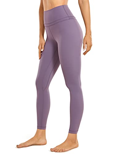 CRZ YOGA Damen Naked Feeling Sport Leggings High Wasit Sporthose Yogahose Blickdicht Lange Yoga Leggins - 64cm Matt Purple 42 CRZ YOGA Damen Naked Feeling Sport Leggings High Wasit Sporthose Yogahose Blickdicht Lange Yoga Leggins - 64cm Matt Purple 42 von CRZ YOGA