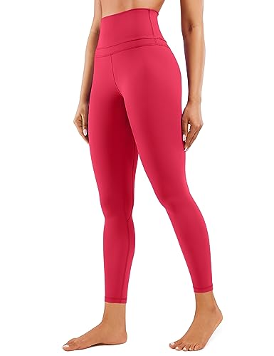 CRZ YOGA Damen Naked Feeling Sport Leggings High Wasit Sporthose Yogahose Blickdicht Lange Yoga Leggins - 64cm Viva Magenta 42 CRZ YOGA Damen Naked Feeling Sport Leggings High Wasit Sporthose Yogahose Blickdicht Lange Yoga Leggins - 64cm Viva Magenta 42 von CRZ YOGA