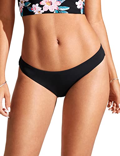 CRZ YOGA Damen Bikinihose Swim Beach Sports Bikini Bottom Sexy Badehose Schwarz 38 von CRZ YOGA