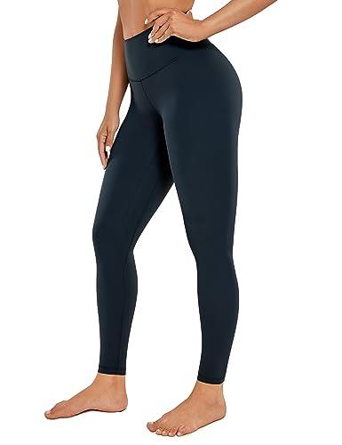 CRZ YOGA Gebürstetes Gefühl Damen Sport Leggings Yogahose High Waist Blickdicht Fitness Leggins Sporthose - 71cm Echte Marine 40 CRZ YOGA Gebürstetes Gefühl Damen Sport Leggings Yogahose High Waist Blickdicht Fitness Leggins Sporthose - 71cm Echte Marine 40 von CRZ YOGA