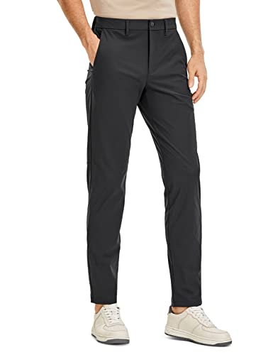 CRZ YOGA Herren Golfhose Schnelltrocknend Anzughose Stretch Hose Sporthose Jogginghose Atmungsaktive Golf Trousers -81cm Tinte grau 40W CRZ YOGA Herren Golfhose Schnelltrocknend Anzughose Stretch Hose Sporthose Jogginghose Atmungsaktive Golf Trousers -81cm Tinte grau 40W von CRZ YOGA