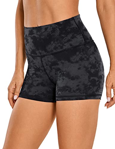 CRZ YOGA Naked Feeling Damen Radlerhose Blickdicht Hohe Taille Kurze Sporthose Yoga Sommer Shorts für Gym Sport - 7cm Der Rauchtintennebel 40 CRZ YOGA Naked Feeling Damen Radlerhose Blickdicht Hohe Taille Kurze Sporthose Yoga Sommer Shorts für Gym Sport - 7cm Der Rauchtintennebel 40 von CRZ YOGA