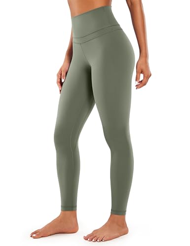 CRZ YOGA Naked Feeling Damen Leggings High Wasit Sportleggins Blickdicht Lange Sport Leggins Yogahose - 71cm Grauer Salbei 38 CRZ YOGA Naked Feeling Damen Leggings High Wasit Sportleggins Blickdicht Lange Sport Leggins Yogahose - 71cm Grauer Salbei 38 von CRZ YOGA