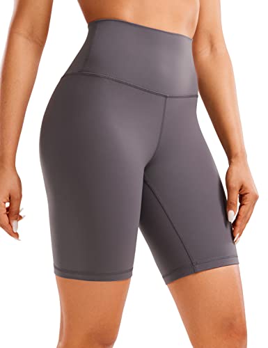 CRZ YOGA Butterluxe Damen Radlerhose Kurze Sporthose High Waist Yoga Sommer Shorts Laufshorts Fitness Hose - 20cm Tornado 42 CRZ YOGA Butterluxe Damen Radlerhose Kurze Sporthose High Waist Yoga Sommer Shorts Laufshorts Fitness Hose - 20cm Tornado 42 von CRZ YOGA