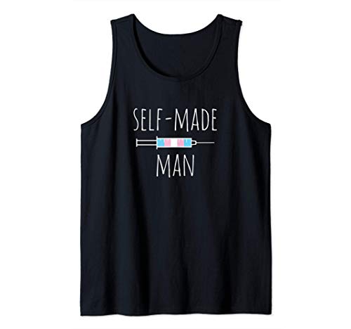 Self-Made Man Trans Pride Transgender Tank Top von CSD LGBT Trans Pride
