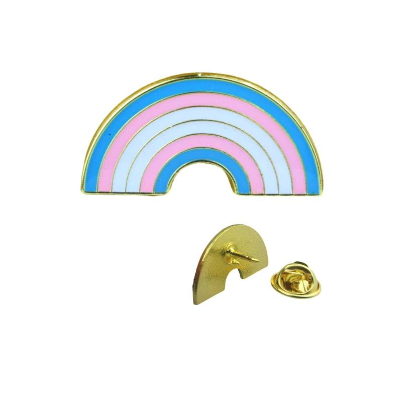 Lgbtq Emaille Pin/Brosche - Regenbogen Anstecker Transsexueller Queer Accessoires Geschenke Für Queere Leute von CSDCommunity