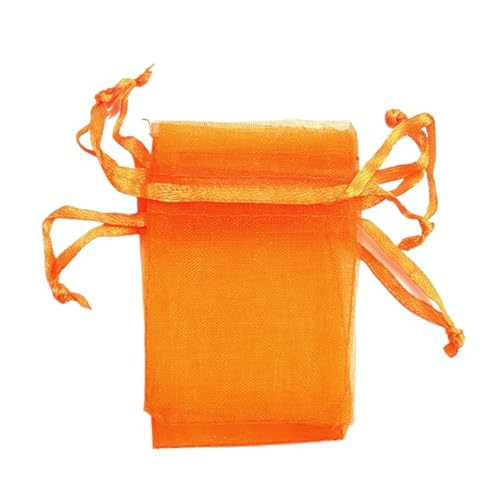 CSFFA 100 Teile/los Organzabeutel 5 * 7 cm, 7 * 9 cm, 9x12 cm Weihnachten Hochzeit Kordelzug Süßigkeitstaschen Geschenkbeutel Schmuck Verpackung Display(Hyacinth_9x12cm 100pcs) von CSFFA