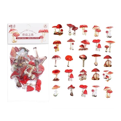 CSFFA 40 Teile/Beutel Pflanze Natur Blume Dekorative PVC Aufkleber Epoxidharz Handwerk Füllstoffe Material for DIY Epoxidharz Formen Buch Dekor(Gray) von CSFFA