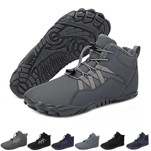 Barfußschuhe Winter, Outdoor Barfußschuhe Herren Damen Herbst Winter, Wasserdicht Barfussschuhe Barefoot Silvester Geburtstag Faschings Karneval 2023 2024 Winter Outfit Meine Bestellungen Anzeigen von CSHE