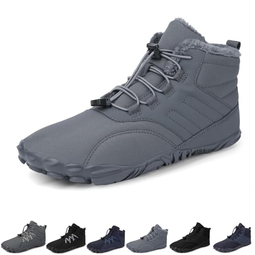 Barfußschuhe Winter, Outdoor Barfußschuhe Herren Damen Herbst Winter, Wasserdicht Barfussschuhe Barefoot Silvester Geburtstag Halloween Weihnachten 2023 2024 Winter Outfit Meine Bestellungen Anzeigen von CSHE