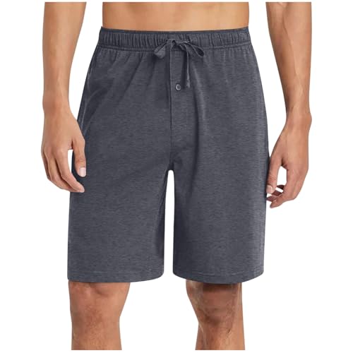CSHE Kurz Hosen Herren Shorts Luftige Sommer Lockere Passform Strand Shorts Beach Hose Leicht Sommershorts Freizeithose mit Taschen von CSHE