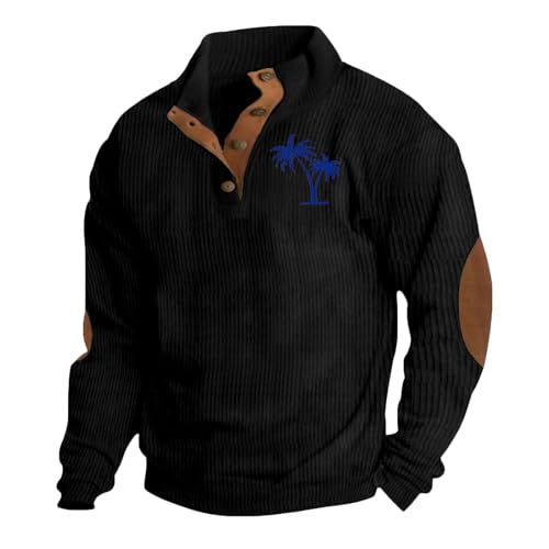 CSHE Pullover Herren V-Ausschnitt Sweatshirt Classic Premium Strickpullover Langarm Outdoor Kapuzenjacke Winter Sport Sweater Lässiges Outdoor Langarmshirt 2024 Bequem Top Passform Sweatjacke von CSHE