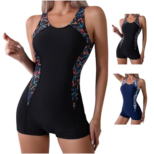 CSHE Rückenfrei Einteiliger Badeanzug Bauchweg Badeoverall Damen Wettkampf-Badeanzüge Floraler Bademoden Mädchen Sonnendurchlässige Schwimmanzug Enge Schnelltrocknend Swimsuits CSHE Rückenfrei Einteiliger Badeanzug Bauchweg Badeoverall Damen Wettkampf-Badeanzüge Floraler Bademoden Mädchen Sonnendurchlässige Schwimmanzug Enge Schnelltrocknend Swimsuits von CSHE
