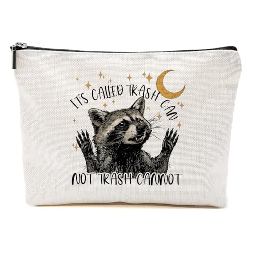 CSHVJ Lustiger Waschbär-Make-up-Tasche, niedliches Western-Zeug, Waschbär-Geschenke für Frauen, Freunde, Kulturbeutel für Camping, Mehrfarbig 0244, 9.62 * 7.42 Inches von CSHVJ