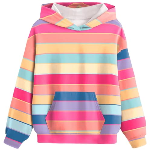 CSKJ Mädchen Hoodie Batik Kinder Pullover Freizeit Mode Sweatshirt mit Kapuze Herbst Winter Langarm Kapuzenpullover für Mädchen 2-14 Jahre CSKJ Mädchen Hoodie Batik Kinder Pullover Freizeit Mode Sweatshirt mit Kapuze Herbst Winter Langarm Kapuzenpullover für Mädchen 2-14 Jahre von CSKJ