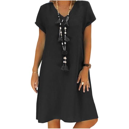 CSKJ Sommerkleid Damen elegant - Sommerkleid - Kleid Sommer - Strandkleider Damen Sommer - Boho Kleider Damen Sommer - Sommerkleid lang Damen - luftige Sommerkleider CSKJ Sommerkleid Damen elegant - Sommerkleid - Kleid Sommer - Strandkleider Damen Sommer - Boho Kleider Damen Sommer - Sommerkleid lang Damen - luftige Sommerkleider von CSKJ