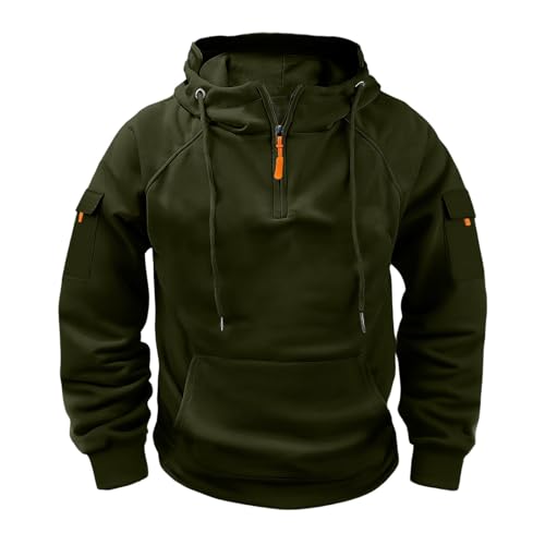 Kapuzenpullover Herren Langarm Reißverschluss Hoodie Mode Persönlichkeit Armtasche Sweatshirt Lässig Arbeitspullover Zip Kapuzenjacke Classic Sportjacke Kapuzenpullover Herren Langarm Reißverschluss Hoodie Mode Persönlichkeit Armtasche Sweatshirt Lässig Arbeitspullover Zip Kapuzenjacke Classic Sportjacke von CSKJ