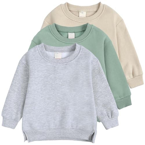 Sweatshirt Mädchen Pullover für Kinder Süß Cartoon Sweater Mädchen Langarmshirts aus Baumwolle Alter 2-7 Jahre von CSKJ