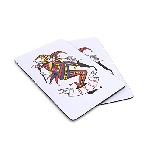 CSL - RFID Blocker Karte - Karten Abschirmung 2er Set - Schutz vor Cyber Kriminalität - kompakt und stabil – Alternative zu Schutzhüllen – RFID und NFC – Störelektronik – mit Motiv Joker CSL - RFID Blocker Karte - Karten Abschirmung 2er Set - Schutz vor Cyber Kriminalität - kompakt und stabil – Alternative zu Schutzhüllen – RFID und NFC – Störelektronik – mit Motiv Joker von CSL-Computer