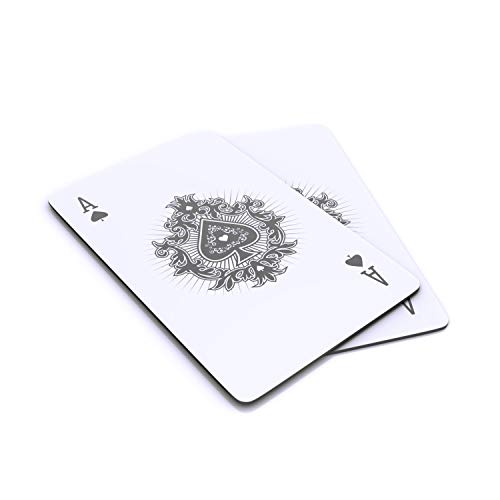 CSL - RFID Blocker Karte - Karten Abschirmung 2er Set - Schutz vor Cyber Kriminalität - kompakt und stabil – Alternative zu Schutzhüllen – RFID und NFC – Störelektronik – mit Motiv Pik Ass CSL - RFID Blocker Karte - Karten Abschirmung 2er Set - Schutz vor Cyber Kriminalität - kompakt und stabil – Alternative zu Schutzhüllen – RFID und NFC – Störelektronik – mit Motiv Pik Ass von CSL-Computer