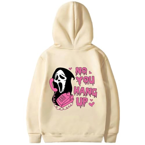 CSRP Crewneck Sweatshirt Hoodies Scream Ghost Kapuzenpullover Scream Movie Halloween Pullover von CSRP