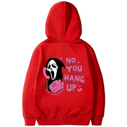 CSRP Crewneck Sweatshirt Hoodies Scream Ghost Kapuzenpullover Scream Movie Halloween Pullover von CSRP