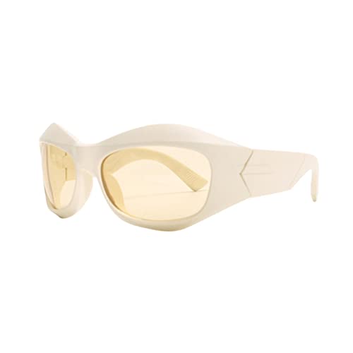 Y2K Sonnenbrillen Neue Frauen Sport Sonnenbrillen für Männer Sportbrillen Trendige Cat Eye Shades Brillen-3 von CSRP