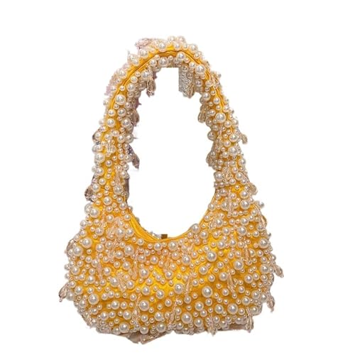 Perlen Clutch Handgemachte Abend Perle Tasche Handtaschen Designer Nette Frau Perlen(Color01) von CSSHNL